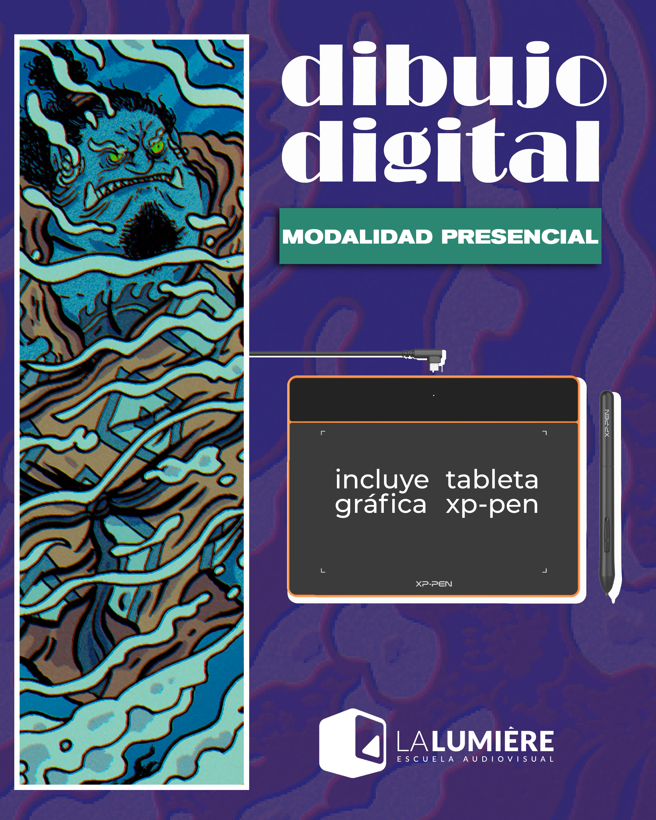 telegrama Bendecir duda Dibujo Digital (Presencial) - Escuela La Lumière